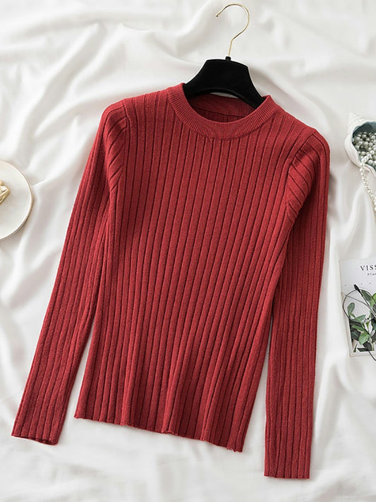 Sweaters knit soft shirt