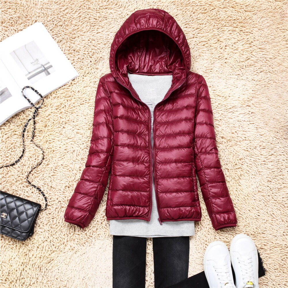 Hooded Down Jacket