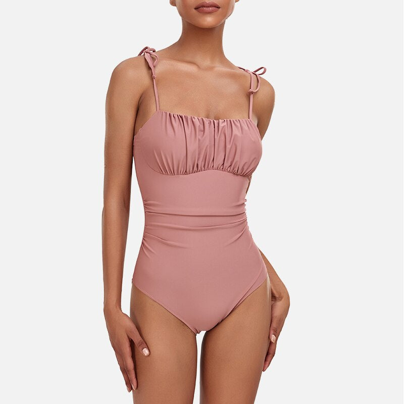 Self Tie One-Piece Bodysuit