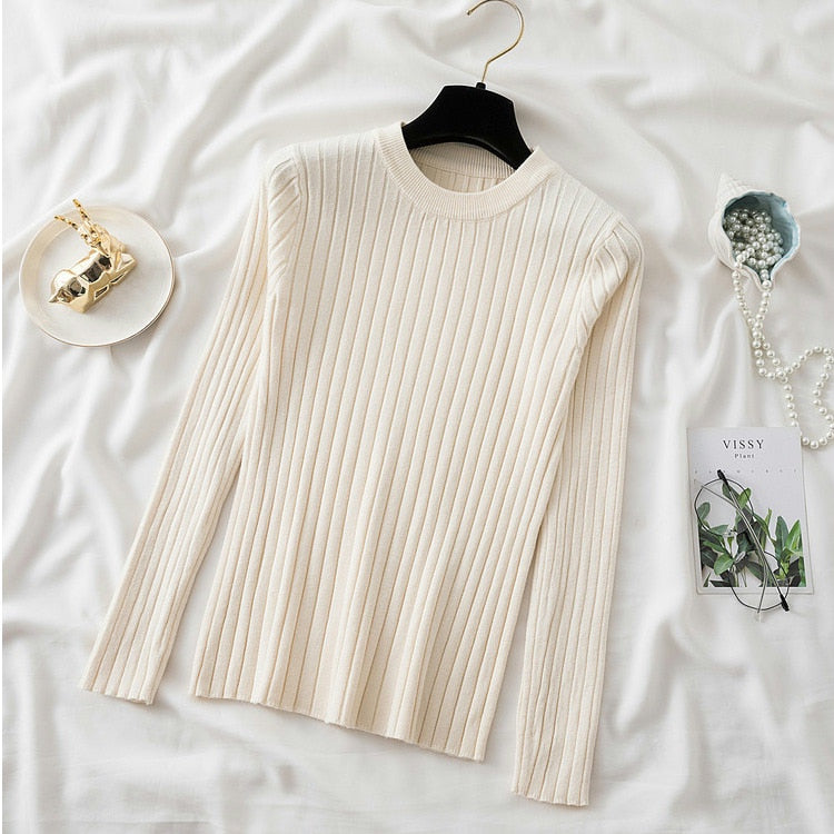 Sweaters knit soft shirt