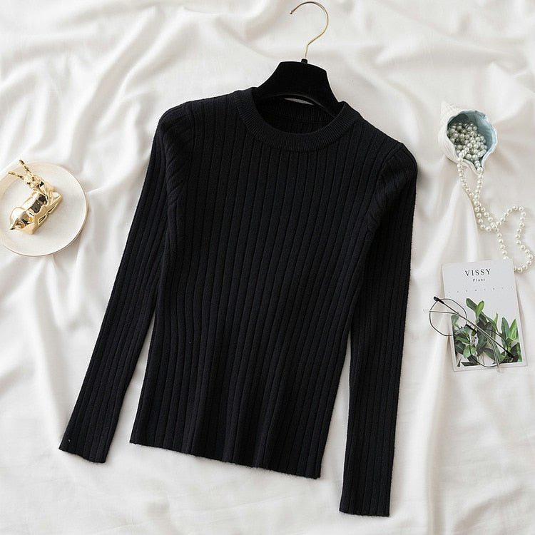 Sweaters knit soft shirt