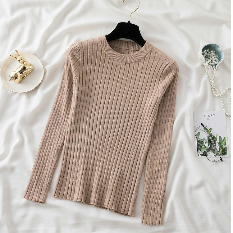 Sweaters knit soft shirt