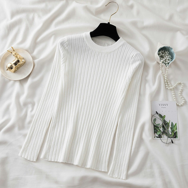 Sweaters knit soft shirt