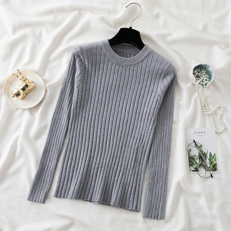 Sweaters knit soft shirt