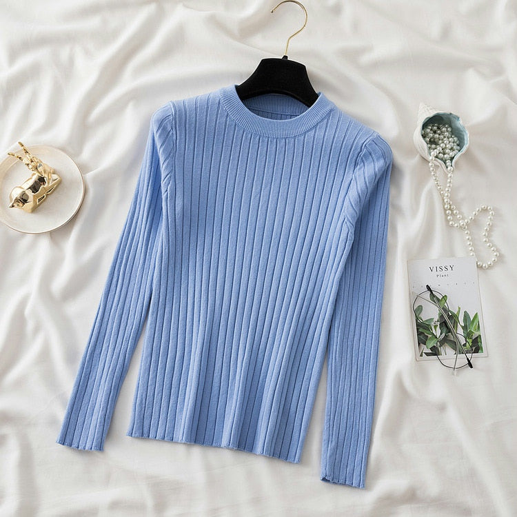 Sweaters knit soft shirt