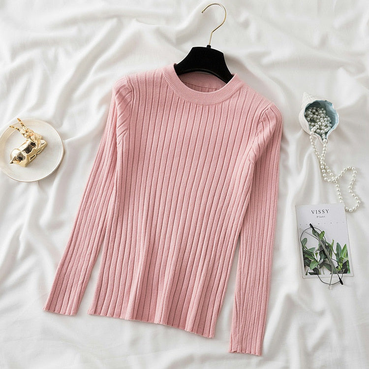 Sweaters knit soft shirt