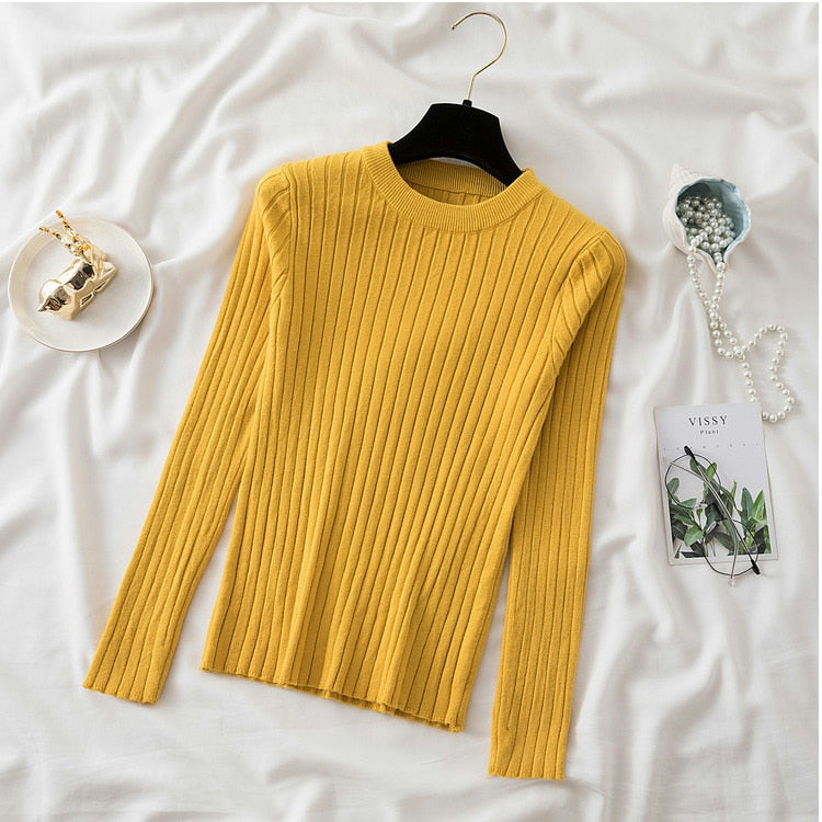 Sweaters knit soft shirt