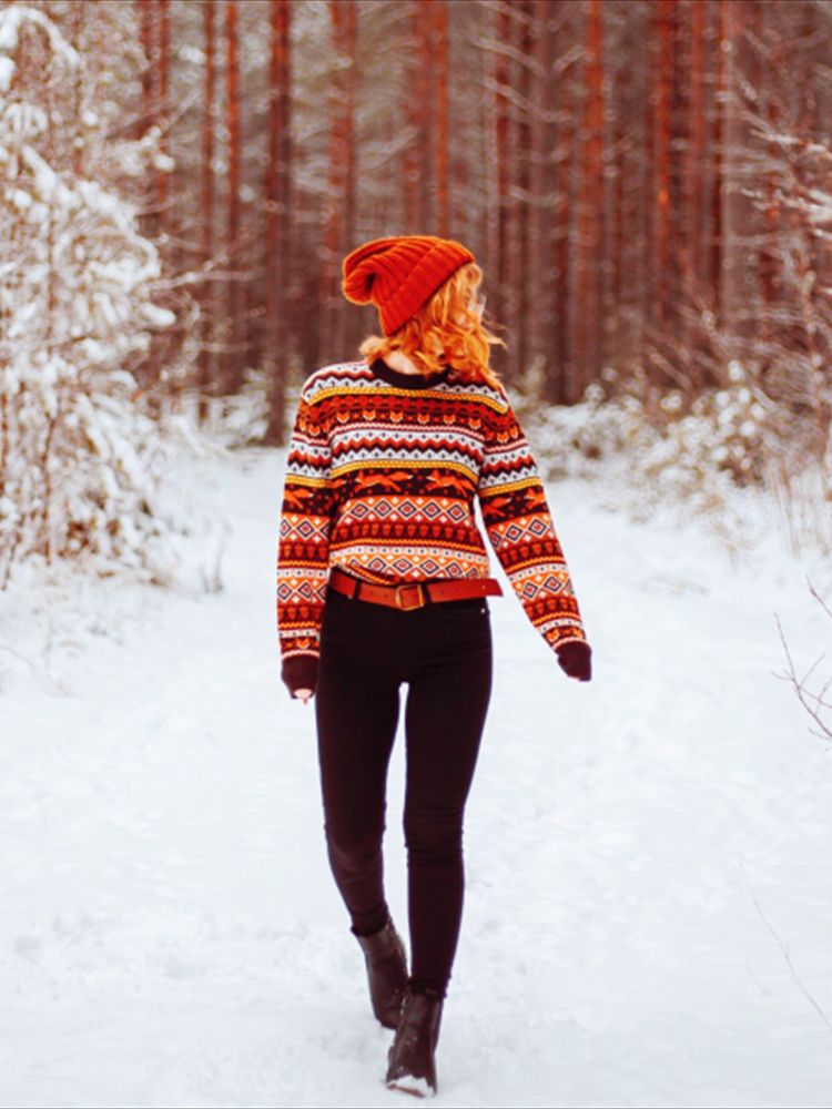 Winter Thicken Knitwear Vintage Sweaters